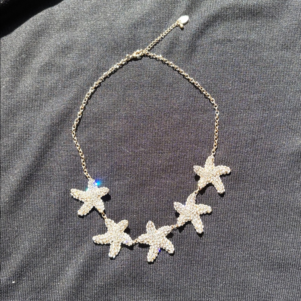 Starfish Crystal Necklace - Picture 2 of 6